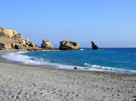 Triopetra beach